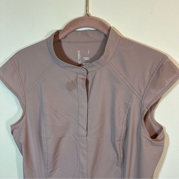Arc’teryx Cala Taupe Athletic Dress Women’s Small Cream - Picture 4 of 16